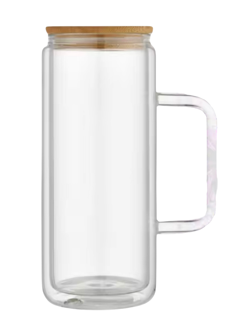 20oz Glass Snow Globe With Handle