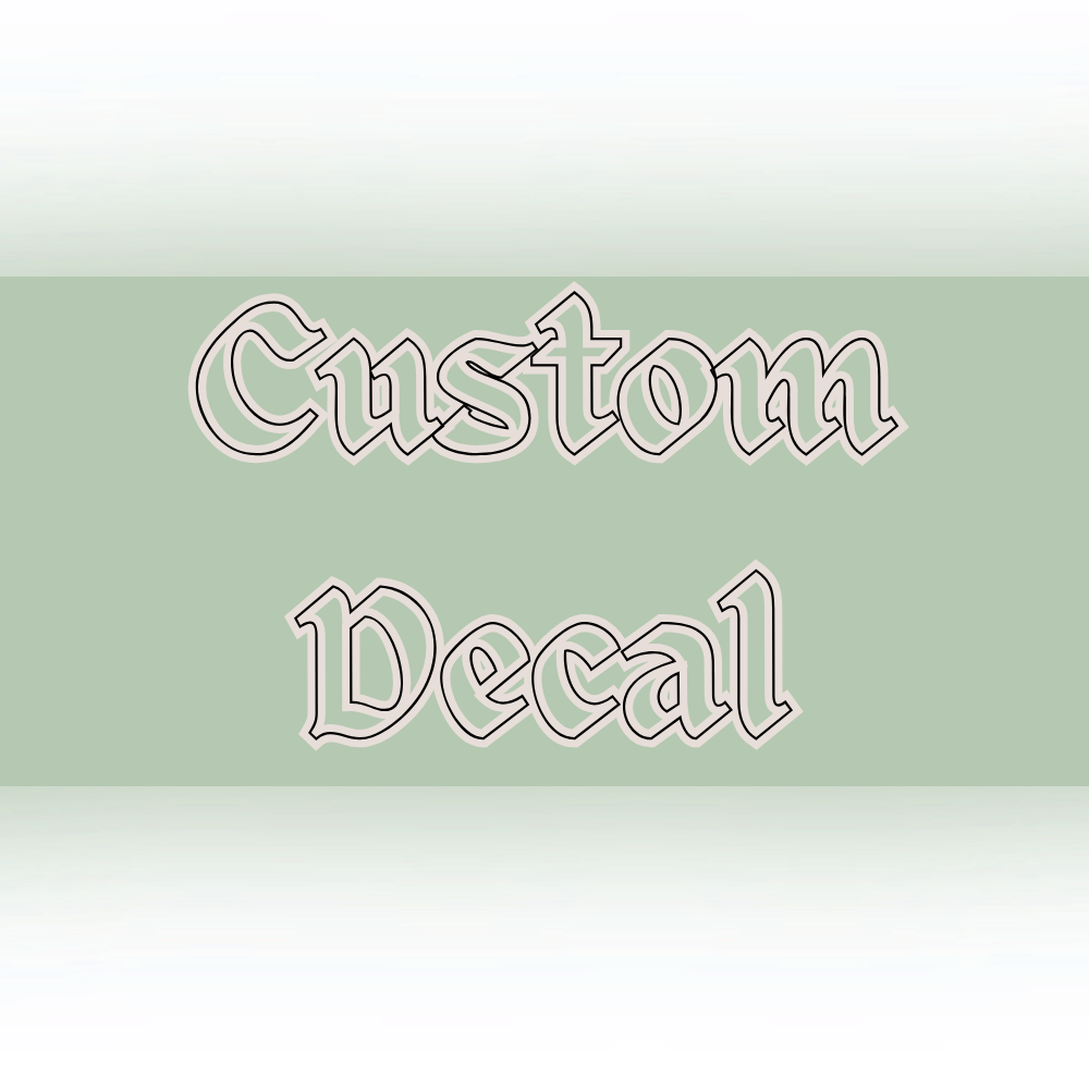 Custom Decal/Wrap (Read Description)