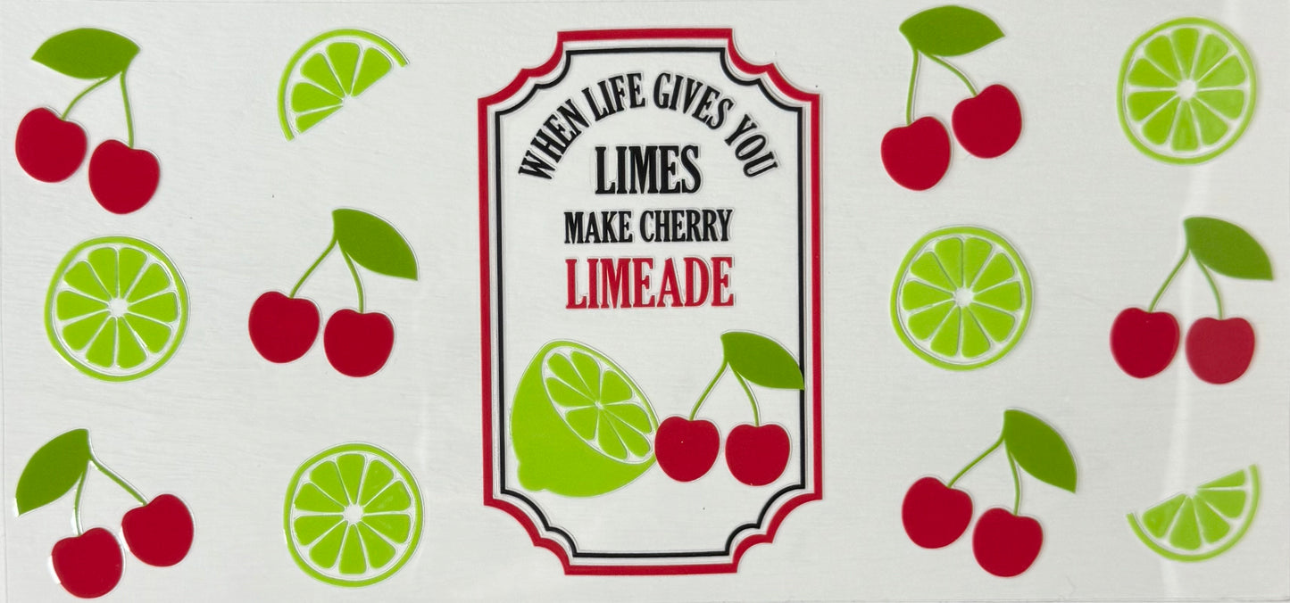 Make cherry limeade