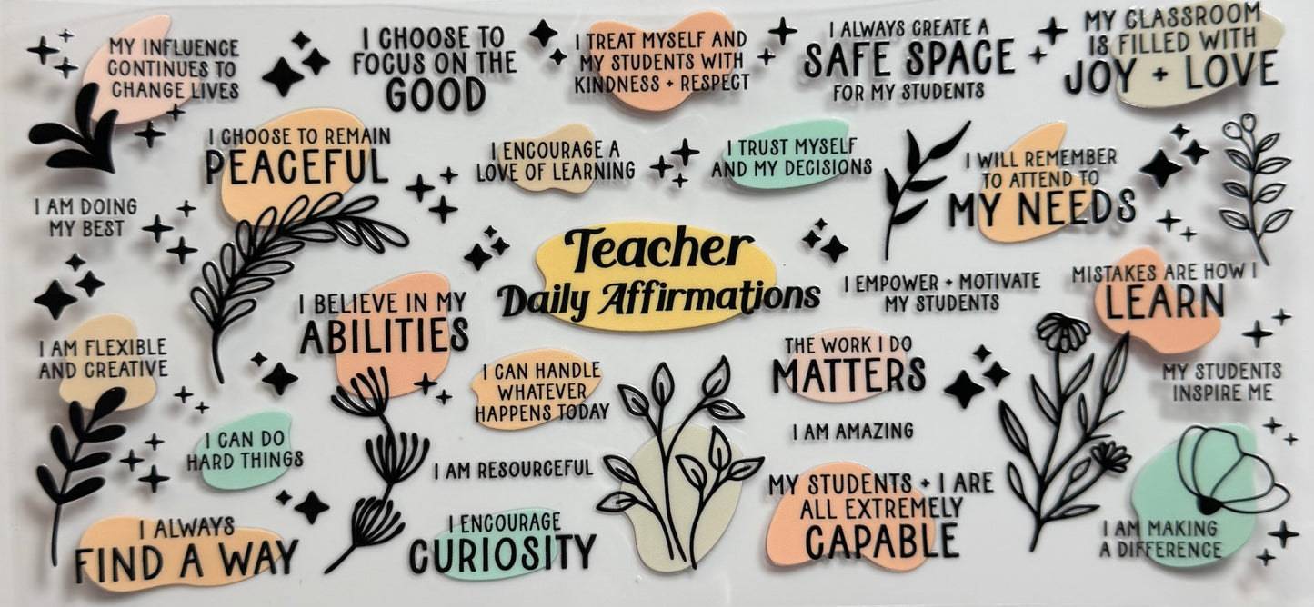 Teacher Affirmations