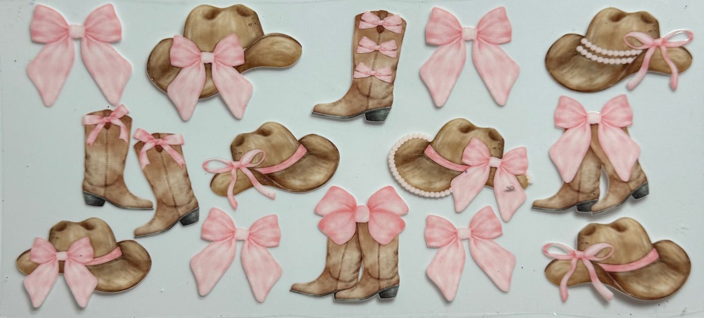 Cowgirl hat & boots