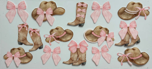 Cowgirl hat & boots