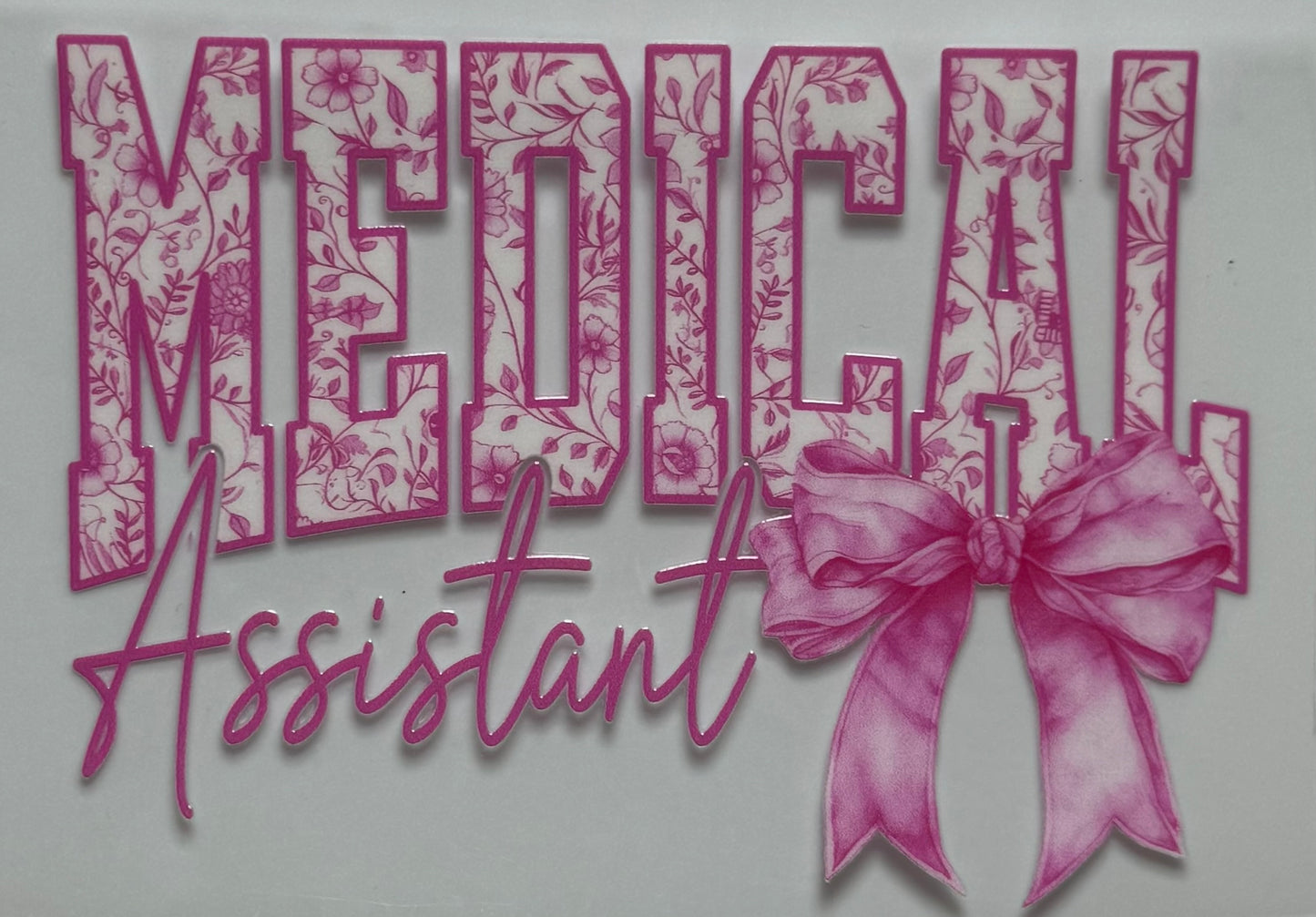 Pink Medical Assistant