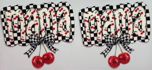 Mama checkered cherries
