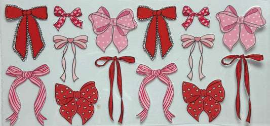 Red & pink bows