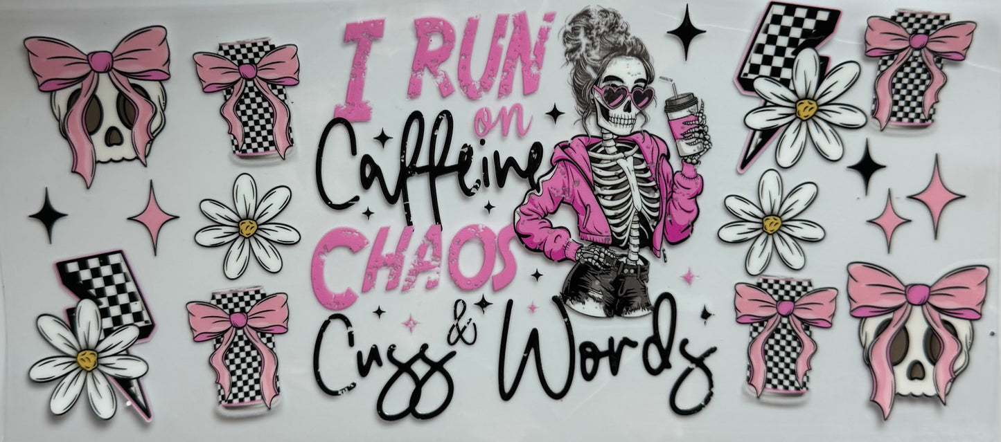 Caffeine, chaos & cuss words