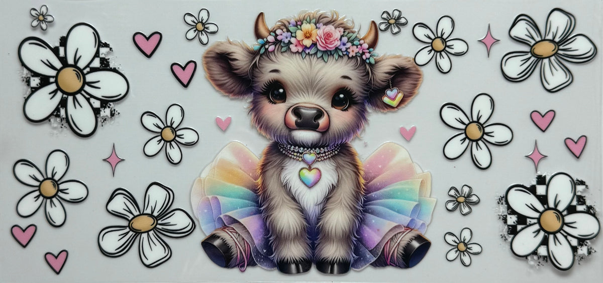 Cow with tutu