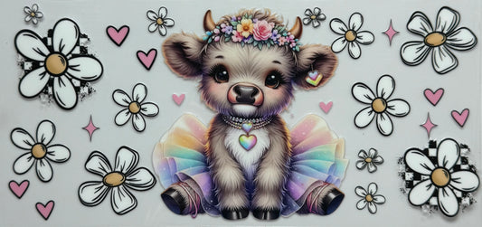Cow with tutu
