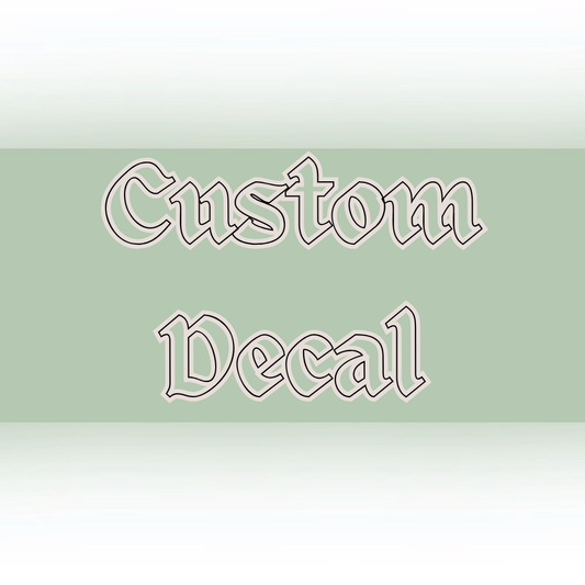 Custom Decal/Wrap (Read Description)