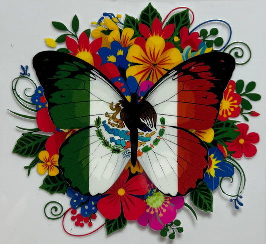 Mexico Flag Butterfly