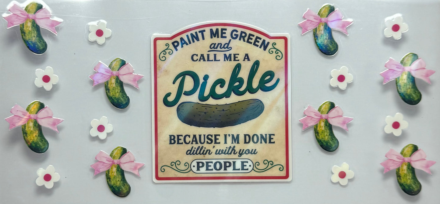 Holographic pickle