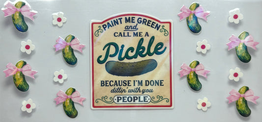 Holographic pickle