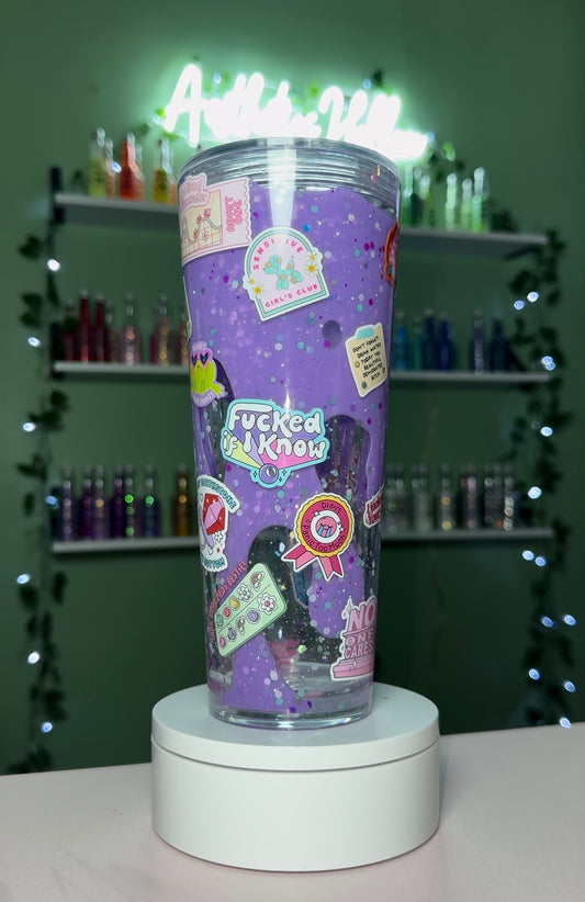 Premade F if I know 24 oz Lava Drip Cup