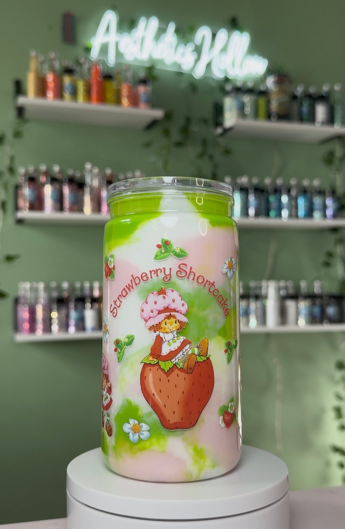 Shortcake paint cup premade