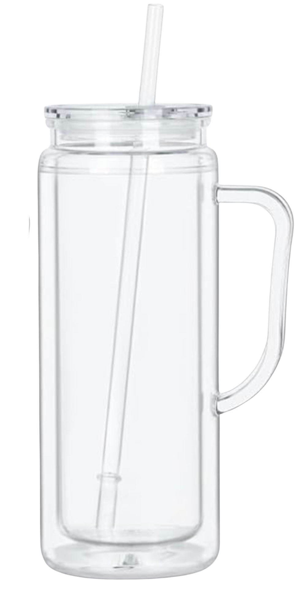 20 oz acrylic with handle