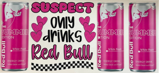 Suspect Drinks Red Bull