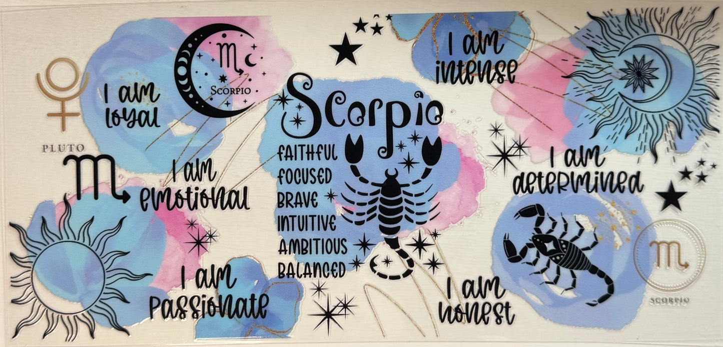 Blue Scorpio Affirmations
