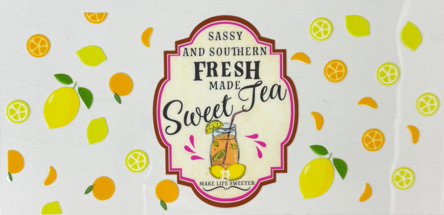 Fresh made sweet tea