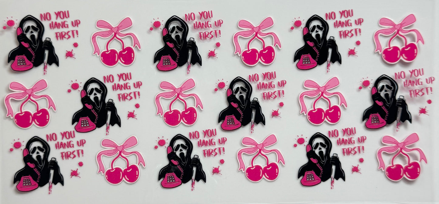 Ghost face with cherries