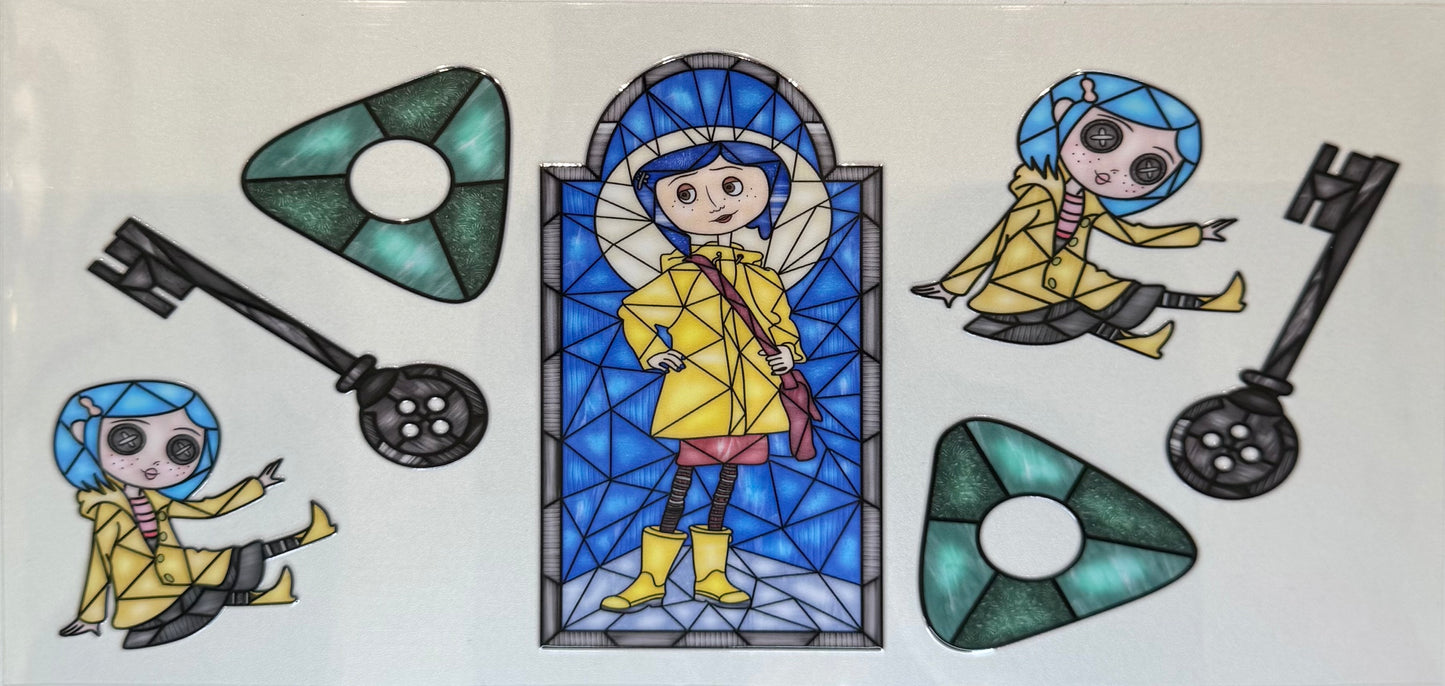 Mirror Glass Coraline