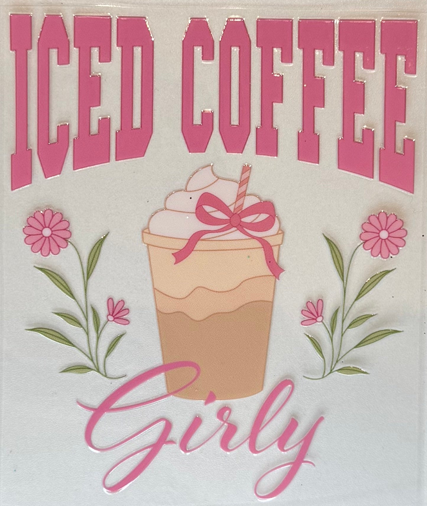Iced Coffee Girly