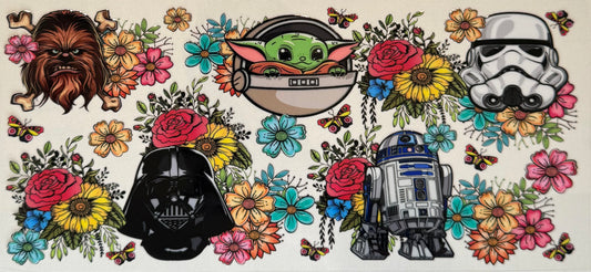 Star Wars With Flowers